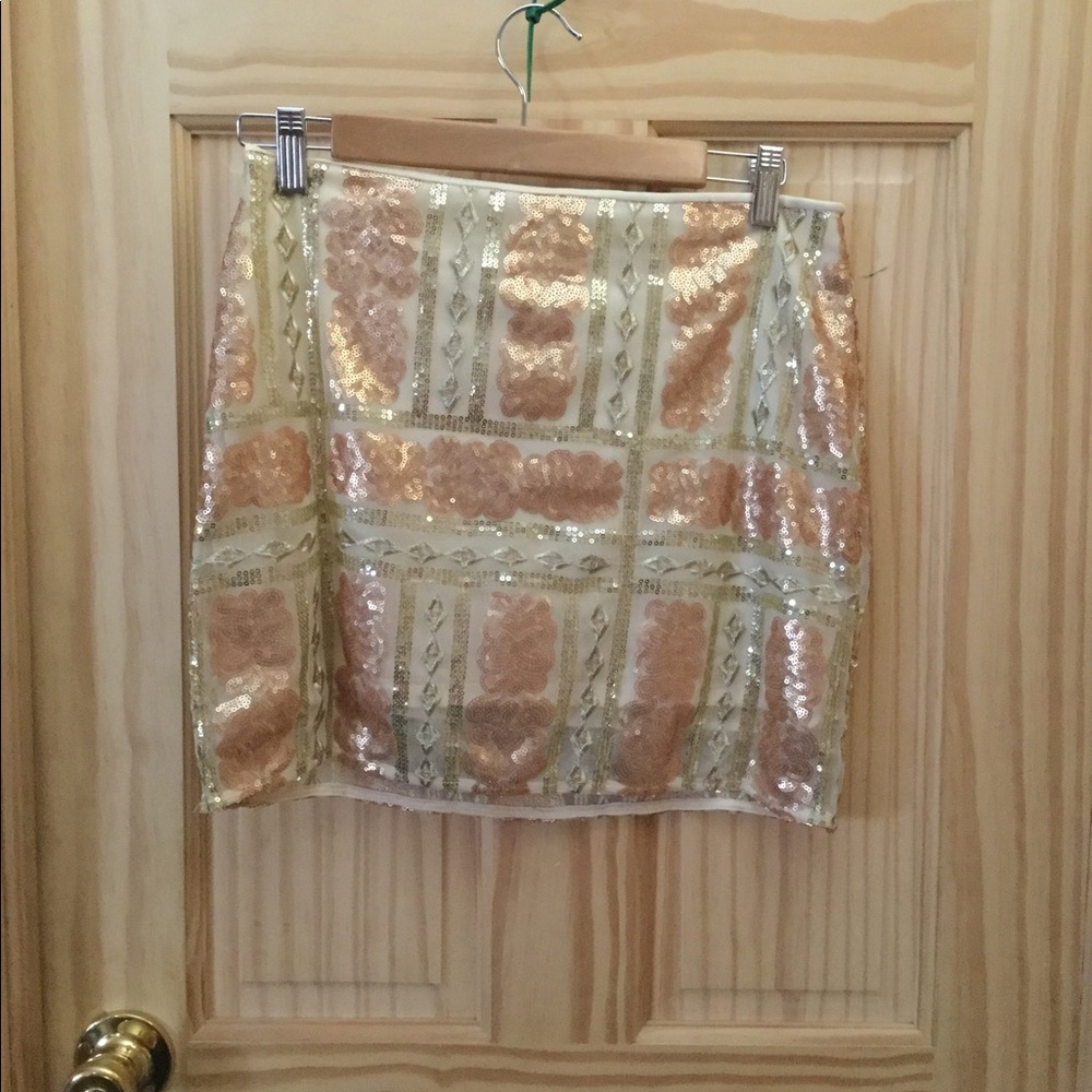 New large sequins skirt